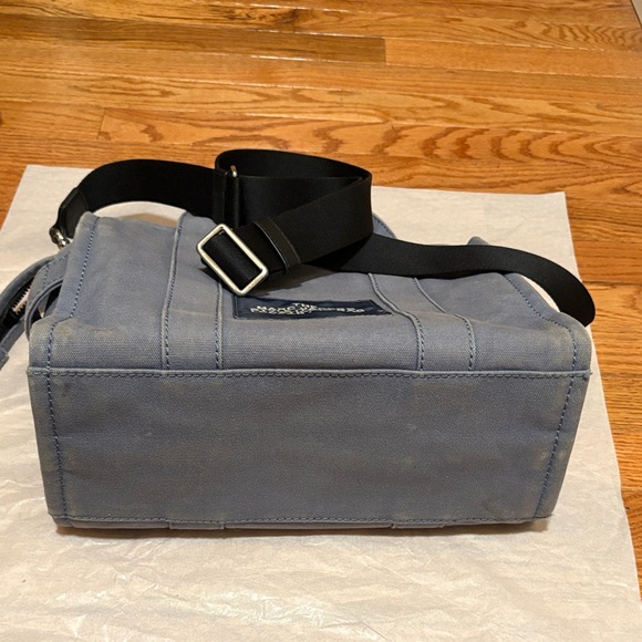 Marc Jacobs Blue Denim Canvas Messenger Bag Pre- Owned - Picture 8 of 8